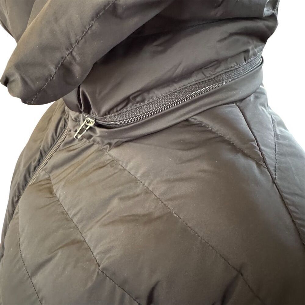 32 Degrees Heat Black Hooded Puffer Coat Women's Size XXL - Picture 6 of 11